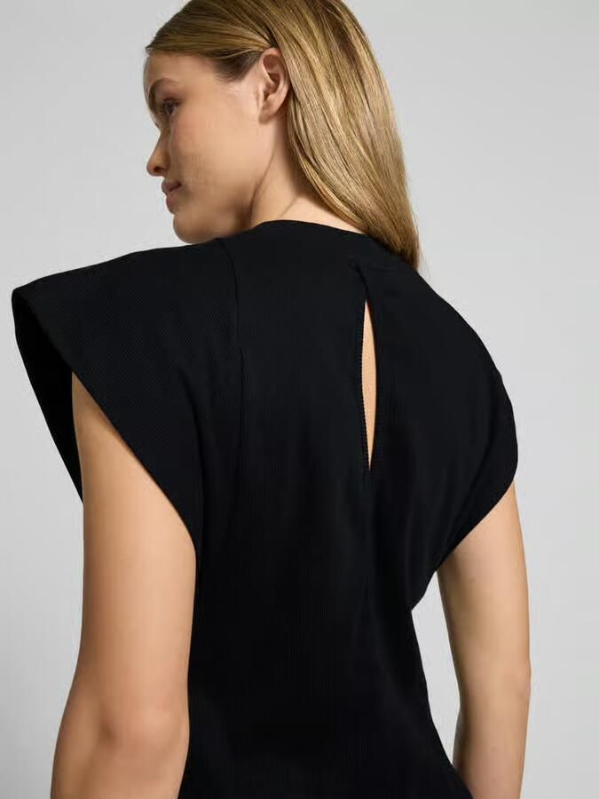 Iro Midi-jurk in riblook