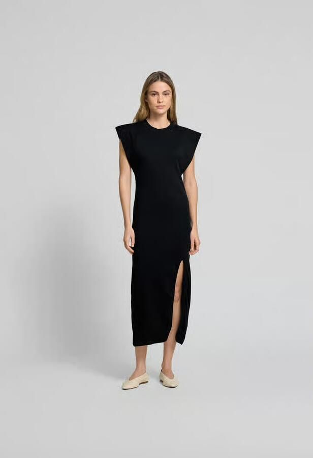 Iro Midi-jurk in riblook - Foto 3