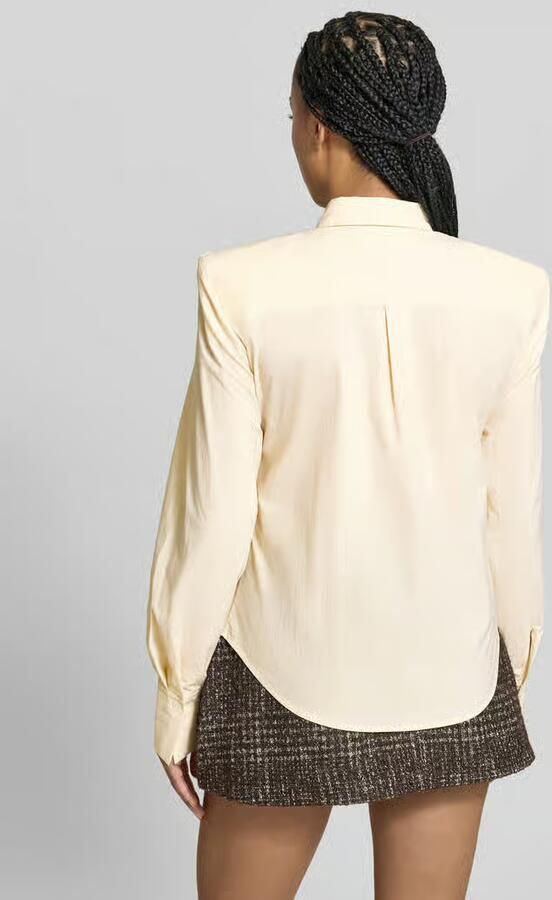 Iro Overhemdblouse van katoenmix