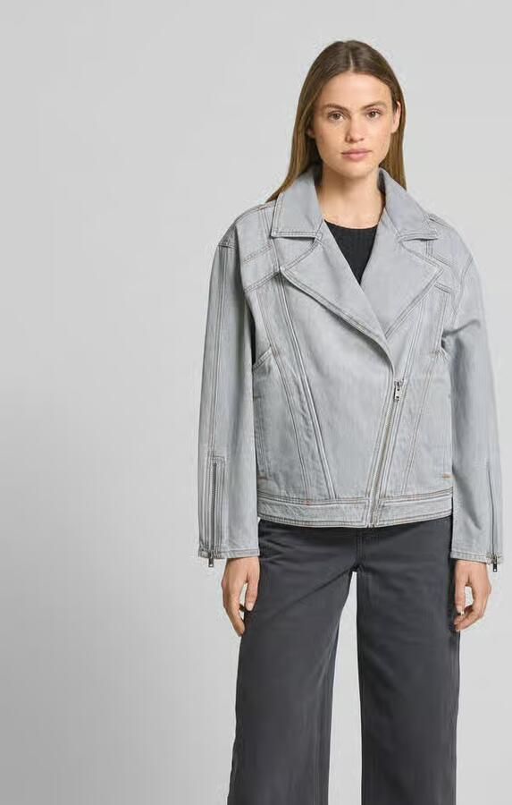 Iro Oversized jeansjack met steekzakken - Foto 3