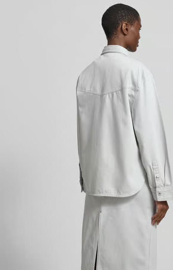 Iro relaxed fit overhemdblouse met borstzakken - Foto 3