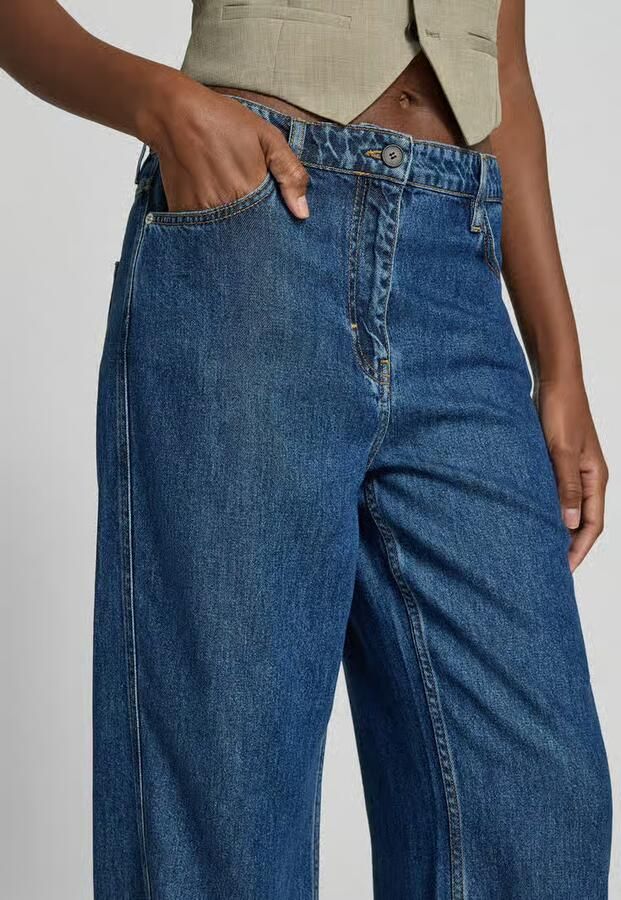 Iro straight fit jeans van puur lyocell