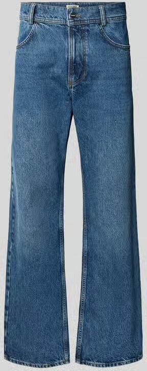 ISNURH Flared fit jeans van puur katoen - Foto 2