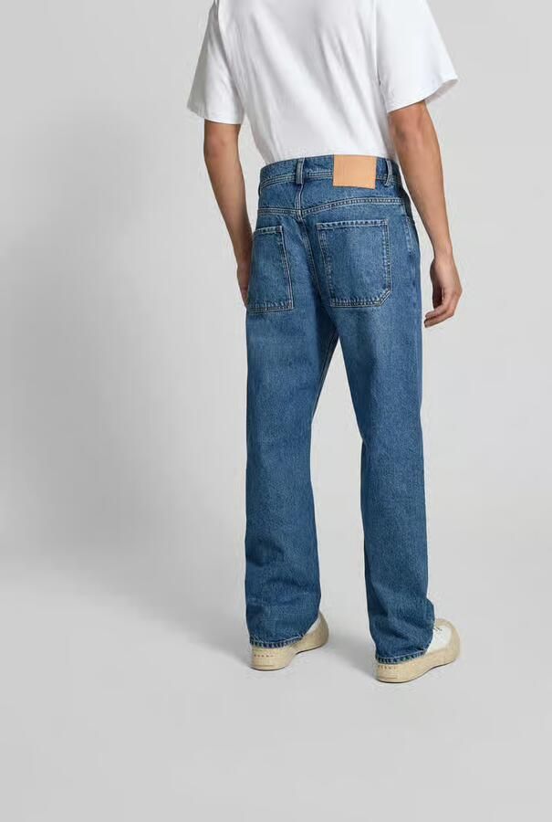 ISNURH Flared fit jeans van puur katoen - Foto 3