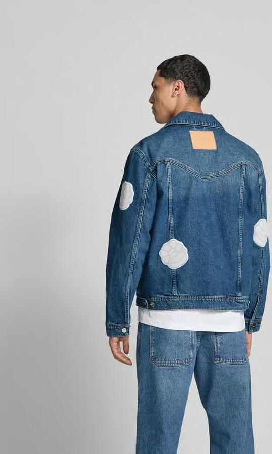 ISNURH Regular fit jeansjack met borstzakken - Foto 3