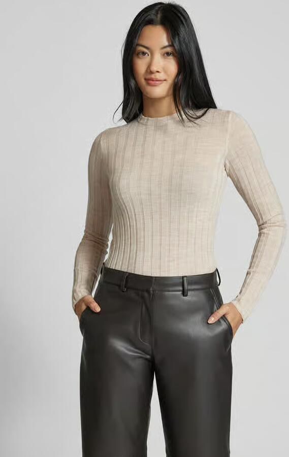 IVY OAK Gebreide pullover van scheerwol met structuurmotief model 'KACY' - Foto 4