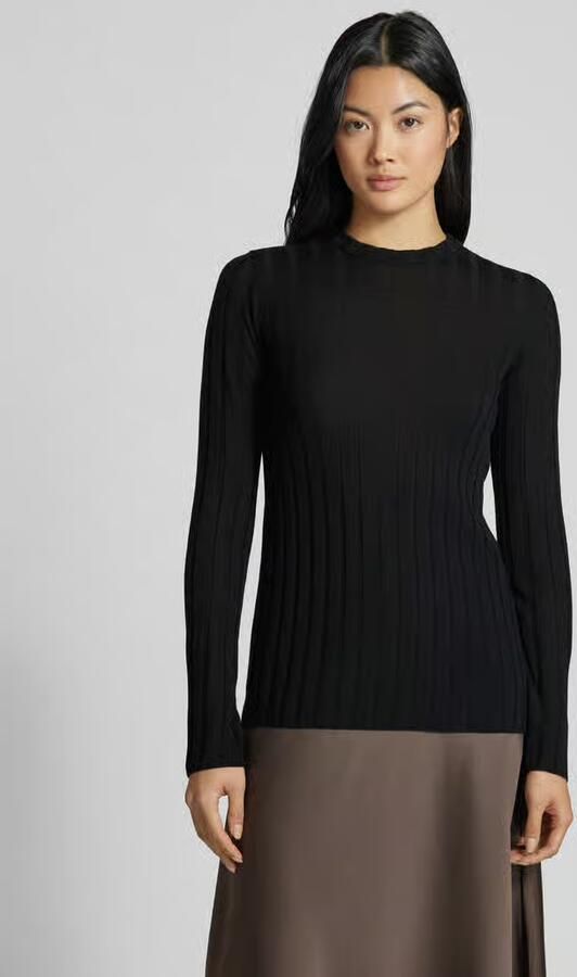 Ivy Oak Gebreide pullover van scheerwol met structuurmotief model 'KACY' - Foto 3