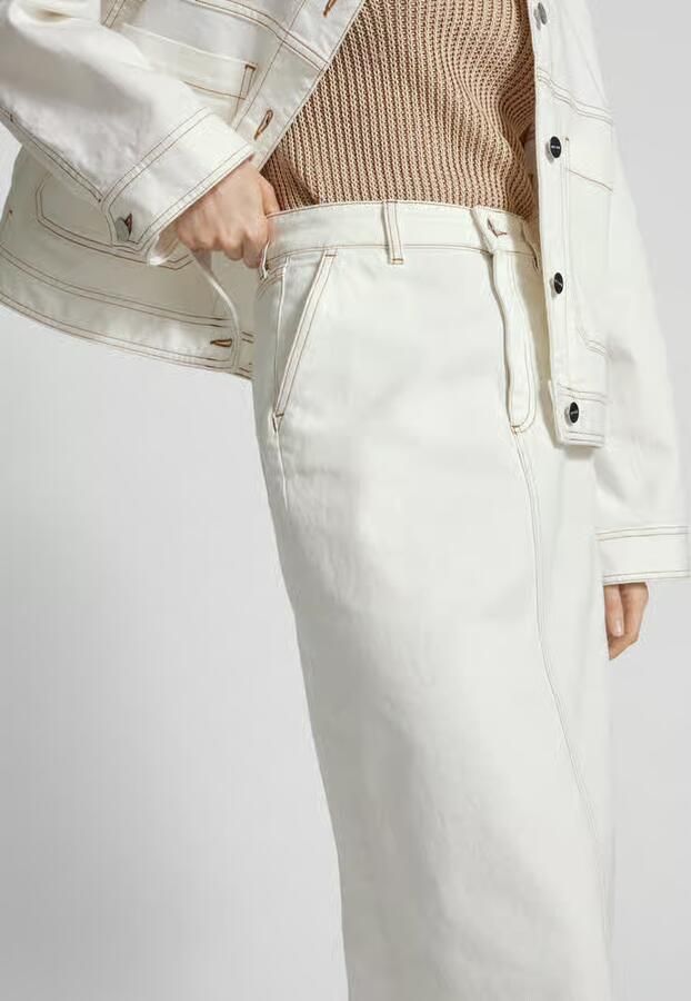 IVY OAK Jeansrok met riemlussen model 'STEFANIE'