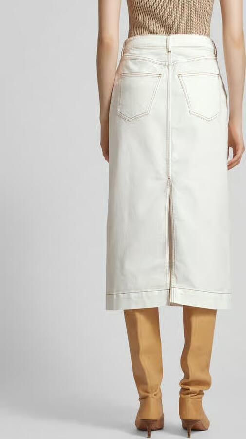 IVY OAK Jeansrok met riemlussen model 'STEFANIE'