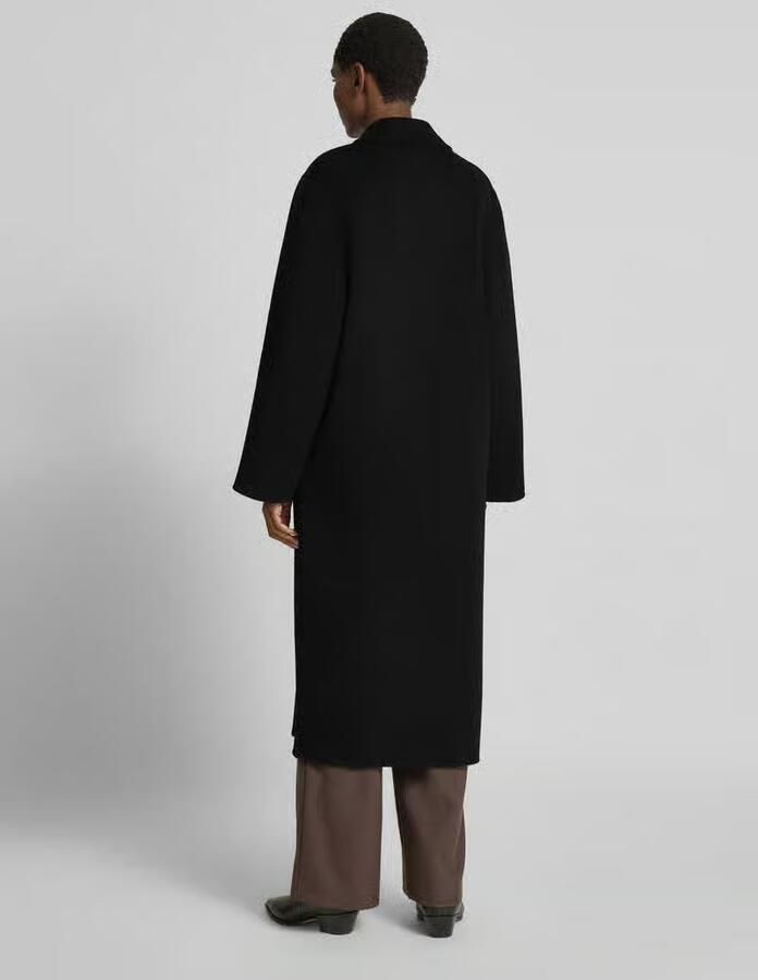 Ivy Oak Lange jas met reverskraag model 'CLARA'