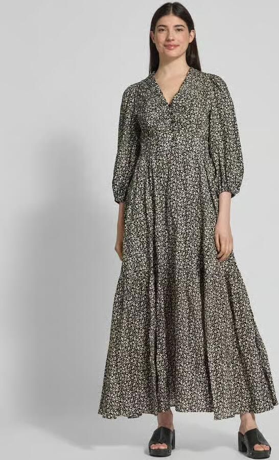 IVY OAK Maxi-jurk met knoopsluiting model 'DREA' - Foto 2