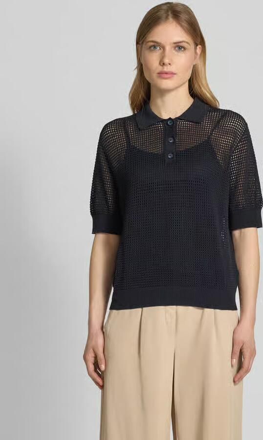 IVY OAK Poloshirt met broderie anglaise model 'FLO' - Foto 4