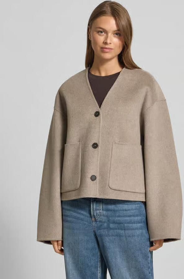 IVY OAK Relaxed fit jack van zuivere wol model 'Jeneva' - Foto 2
