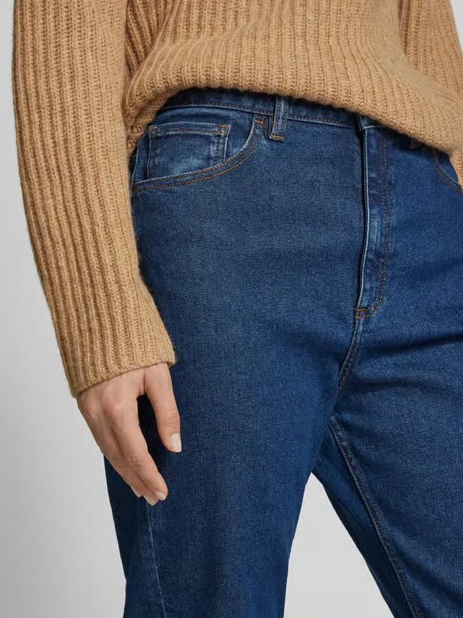 IVY OAK Slim fit jeans met knoop- en ritssluiting model 'POEMA''
