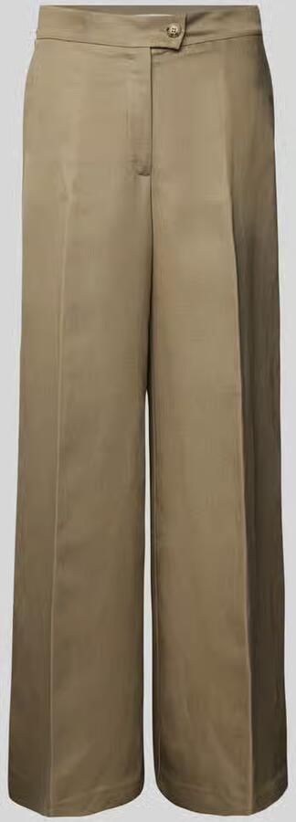 IVY OAK Wide leg stoffen broek met persplooien model 'PIERA ANN' - Foto 2