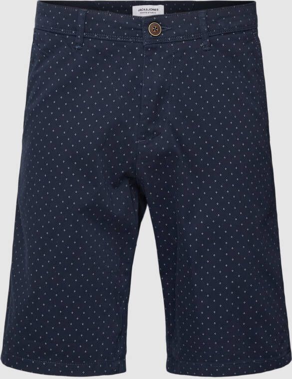jack & jones Bermuda met Franse steekzakken model 'BOWIE'