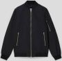 Jack & jones JUNIOR bomberjack JJERUSH zwart Jas Jongens Polyester Opstaande kraag 152 - Thumbnail 3