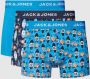 Jack & jones Boxershort met all-over print in een set van 3 stuks model 'APAA' - Thumbnail 1