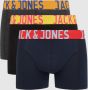 Jack & Jones Boxershort JACCRAZY SOLID met modieus veelkleurige weefband (set 3 stuks) - Thumbnail 4