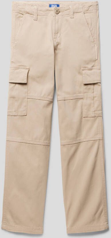 jack & jones Cargobroek met opgestikte zakken model 'HARLOW'