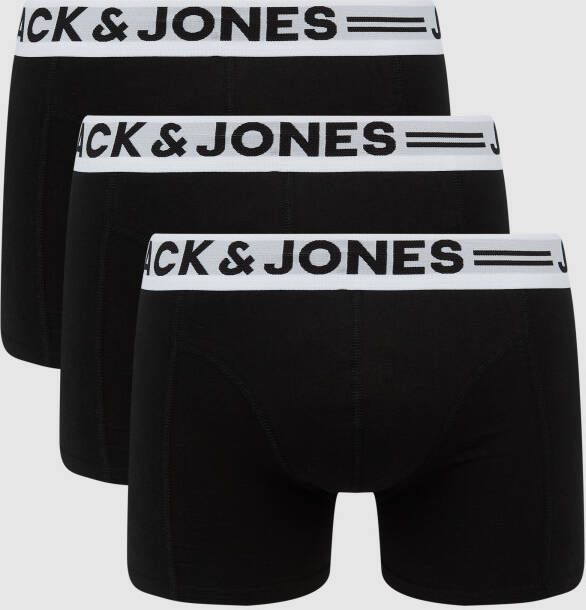 jack & jones Comfort fit boxershorts in verpakking van 3 stuks