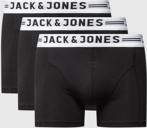 jack & jones Comfort fit boxershorts in verpakking van 3 stuks