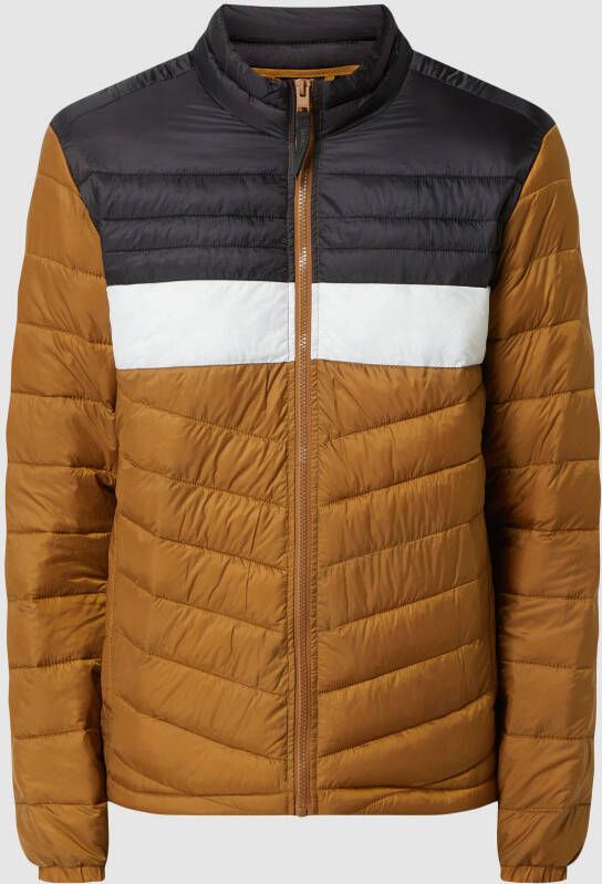 Jack & jones Gewatteerd jack met opstaande kraag model 'Hero'