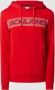 Jack & jones Corp Logo Hoodie Sweatshirt Red Heren - Thumbnail 1