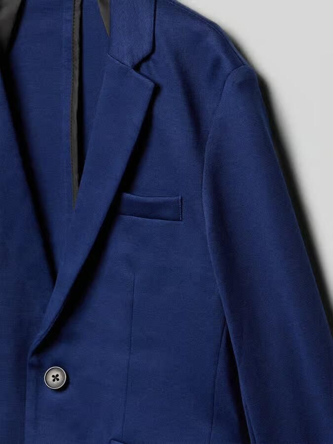 Jack & jones 2-knoops colbert met paspelzakken en viscose model 'JAXON' - Foto 7