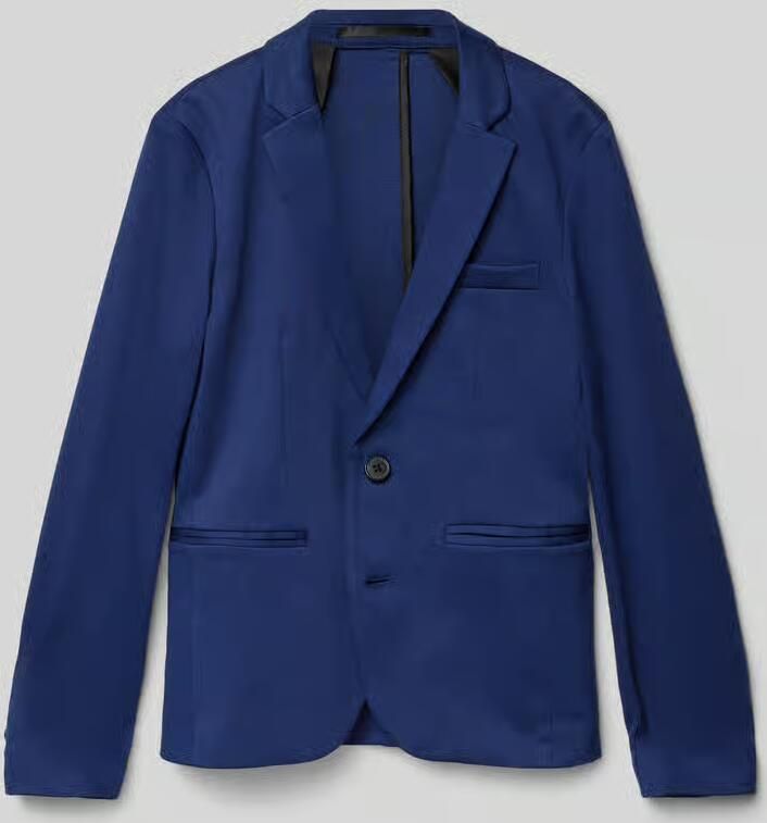 Jack & jones 2-knoops colbert met paspelzakken en viscose model 'JAXON' - Foto 9