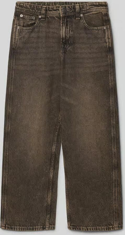 JACK & JONES JUNIOR JJIALEX JJNORREBRO high waist baggy jeans black denim - Foto 5