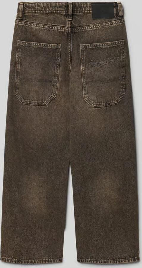 JACK & JONES JUNIOR JJIALEX JJNORREBRO high waist baggy jeans black denim - Foto 3