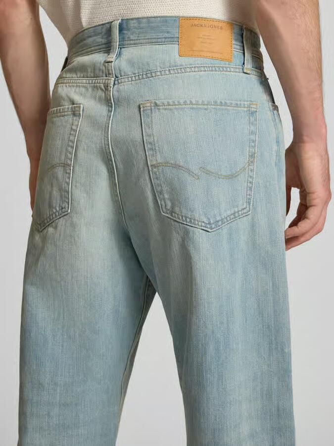 JACK & JONES JEANS INTELLIGENCE JJIALEX JJORGINAL baggy jeans medium blue denim - Foto 3