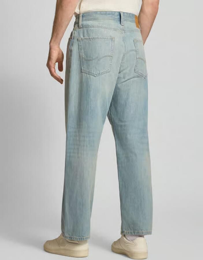 JACK & JONES JEANS INTELLIGENCE JJIALEX JJORGINAL baggy jeans medium blue denim - Foto 4