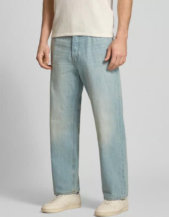 JACK & JONES JEANS INTELLIGENCE JJIALEX JJORGINAL baggy jeans medium blue denim - Foto 5