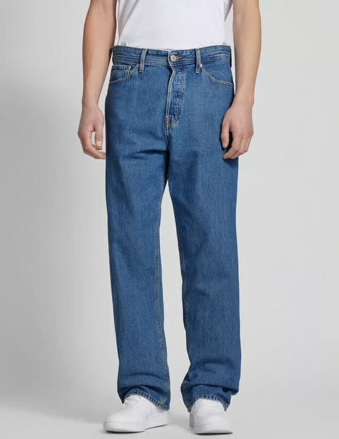 JACK & JONES JEANS INTELLIGENCE JJIALEX JJORIGINAL baggy jeans blue denim - Foto 3