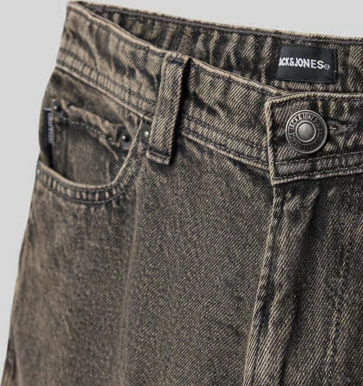 Jack & jones Baggy fit jeansshort met steekzakken model 'IRON'