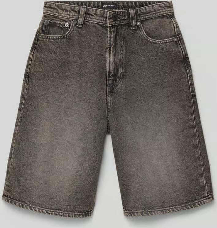 Jack & jones Baggy fit jeansshort met steekzakken model 'IRON' - Foto 2