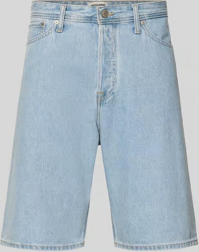 JACK & JONES JEANS INTELLIGENCE loose denim short light blue denim - Foto 8
