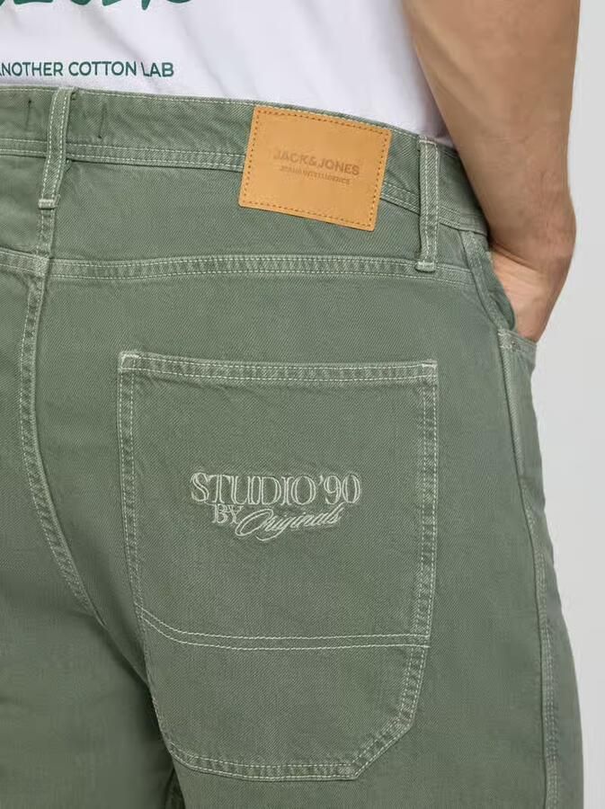 Jack & jones baggy fit korte jeans met steekzakken model 'ALEX'