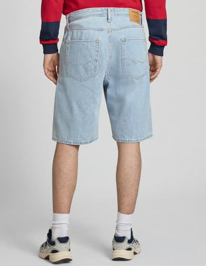 JACK & JONES JEANS INTELLIGENCE loose denim short light blue denim - Foto 6