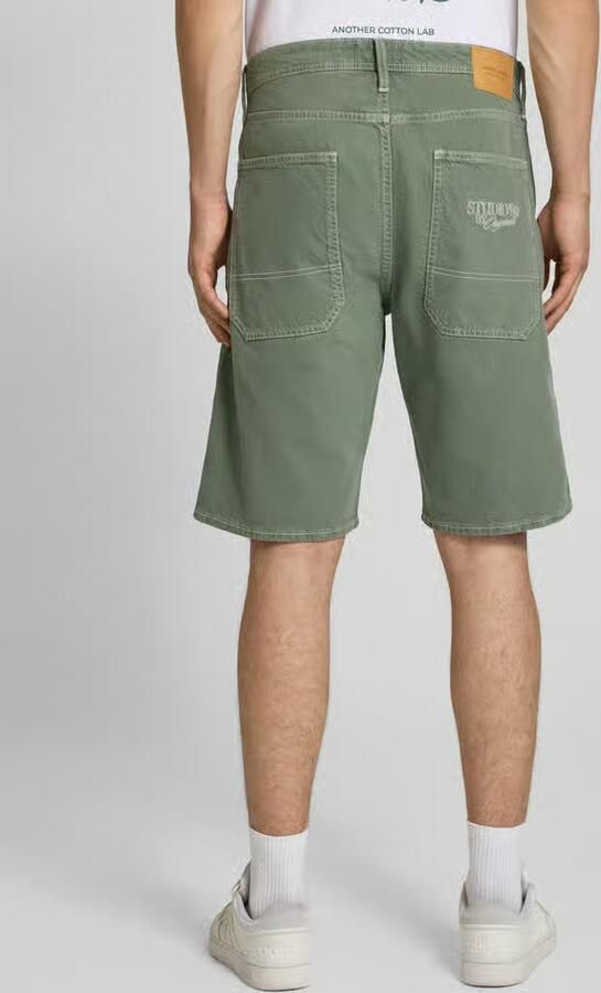Jack & jones baggy fit korte jeans met steekzakken model 'ALEX'