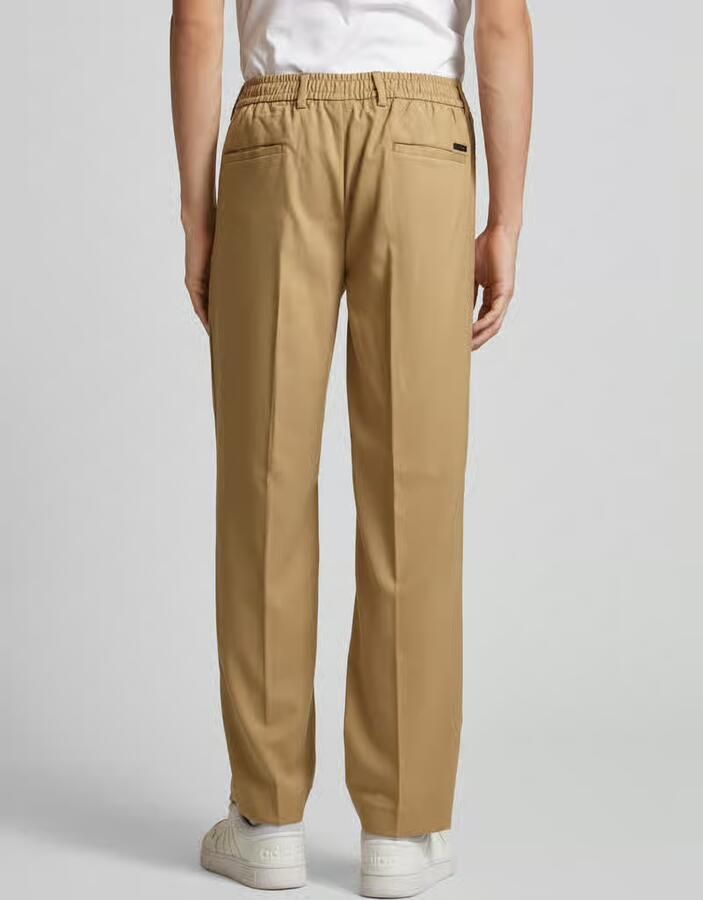 Jack & jones Baggy fit pantalon met bandplooien model 'Julian'