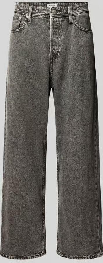 JACK & JONES JEANS INTELLIGENCE JJIALEX JJBASIC baggy jeans zwart - Foto 3