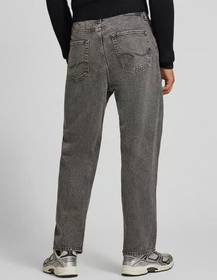 JACK & JONES JEANS INTELLIGENCE JJIALEX JJBASIC baggy jeans zwart - Foto 4