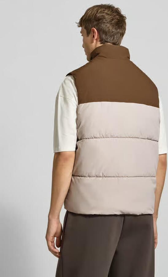 Jack & jones Regular fit bodywarmer met opstaande kraag model 'RAZE' - Foto 3