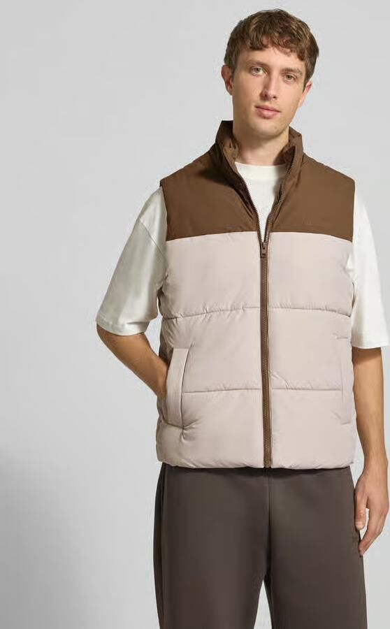 Jack & jones Regular fit bodywarmer met opstaande kraag model 'RAZE' - Foto 2