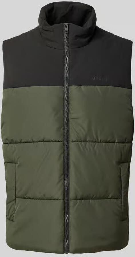 Jack & jones Bodywarmer met opstaande kraag model 'RAZE'