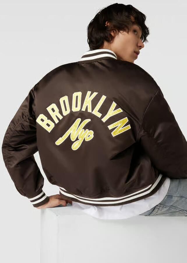 Jack & jones Bomberjack met labelstitching model 'BAXTER'