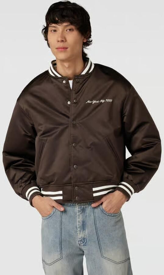Jack & jones Bomberjack met labelstitching model 'BAXTER' - Foto 3